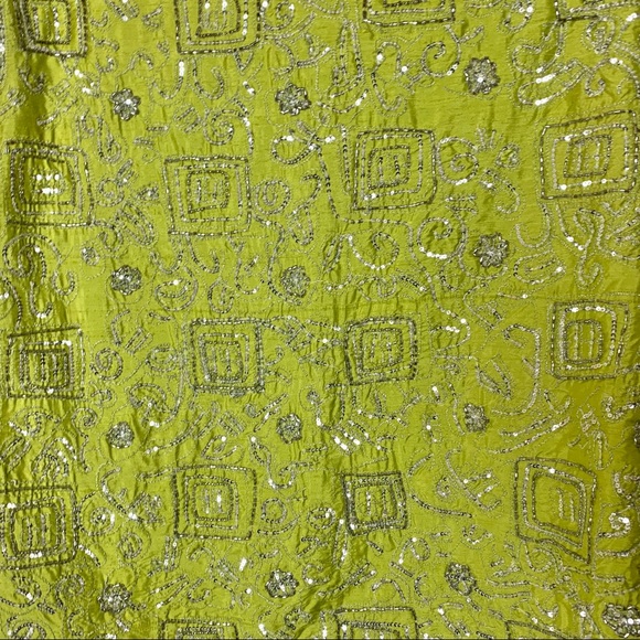 Chico’s Silk Hand Beaded Open Cardigan - Picture 8 of 8